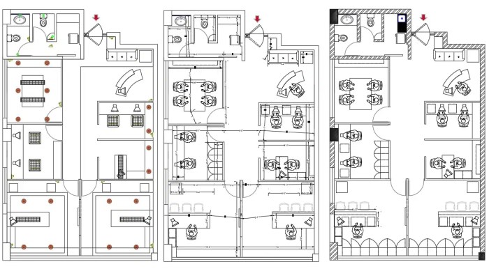 Desain ruang kerja autocad